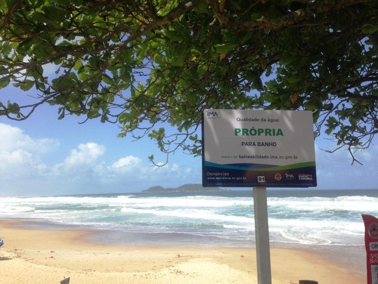 praias próprias para banho