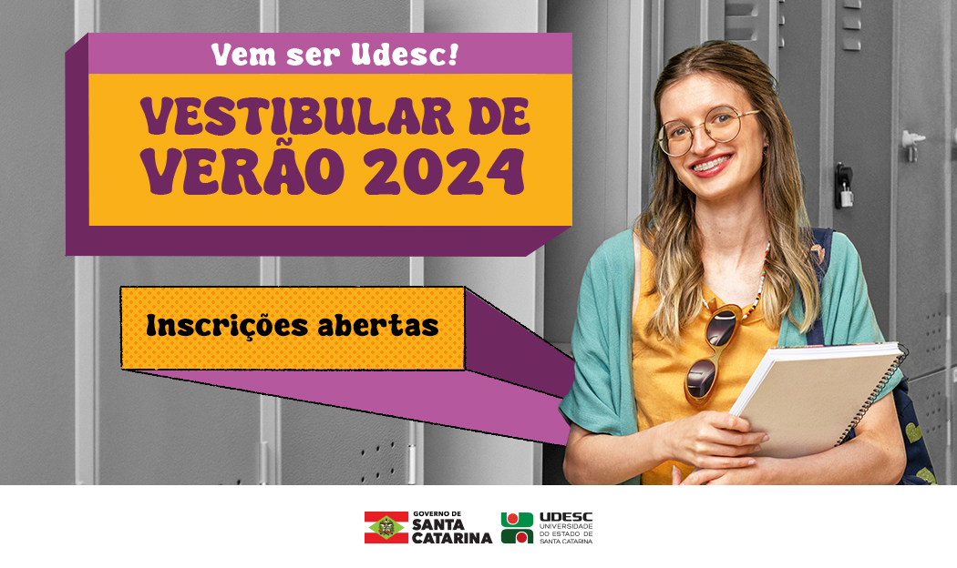 Vestibular de Verão da Udesc aceita inscrições gratuitas pelo histórico do ensino médio 1