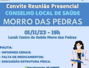 Conselho Local de Saúde do Morro das Pedras se reúne hoje 19
