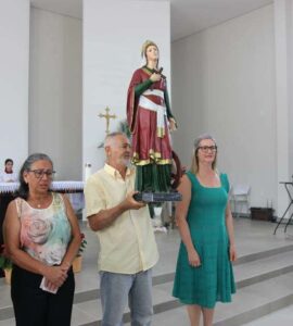 Leia mais sobre o artigo Comunidade Santa Catarina de Alexandria comemora Festa da Padroeira e reinauguração da Igreja