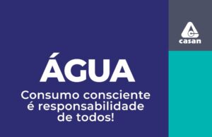 Leia mais sobre o artigo Casan Lança Material sobre o uso responsável de água no verão