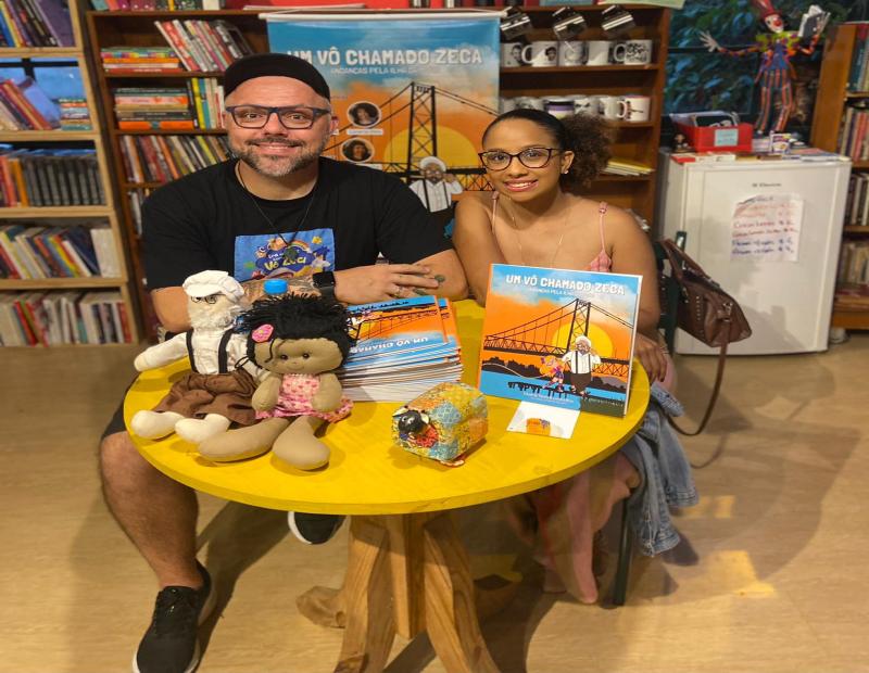 Vô Zeca, personagem da rede municipal de educação de Florianópolis, lança seu primeiro livro infantil neste fim de semana 1