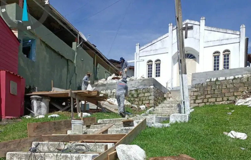 Prefeitura de Florianópolis inicia revitalização da Igreja da Costa da Lagoa 1