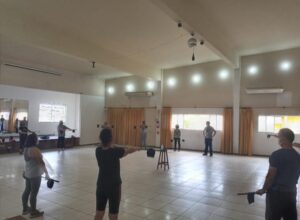 Ribeirão da Ilha conta com aulas de ginástica 17