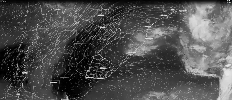 Santa Catarina tem previsão de chuva persistente e volumosa até domingo 1