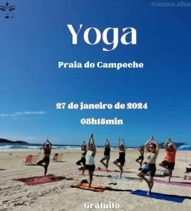 Terapeuta promove prática da Yoga ao ar livre no Campeche dia 27 6