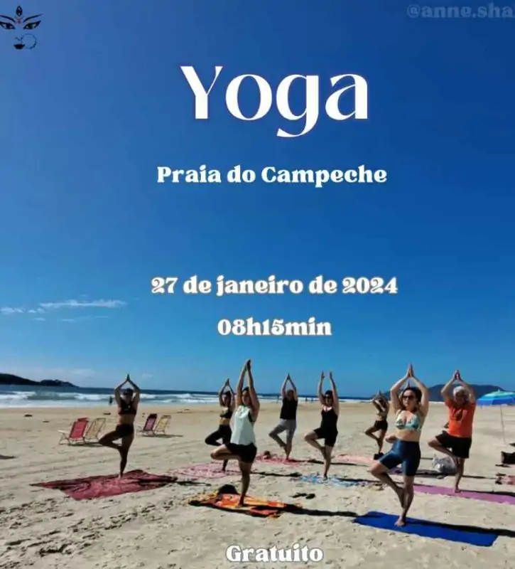 Terapeuta promove prática da Yoga ao ar livre no Campeche dia 27 1