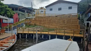Comunidade da Costa da Lagoa ganha acesso mais estruturado à igreja local 1