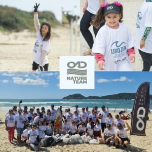 Leia mais sobre o artigo Grupo OAD Fortalece seu Compromisso Ambiental e Social em Ação na Praia do Campeche
