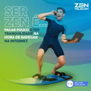 Sul de Floripa pode contar com a velocidade da internet Zen 5