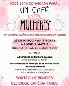 Leia mais sobre o artigo Paróquia do Campeche promove Um Café Entre Mulheres