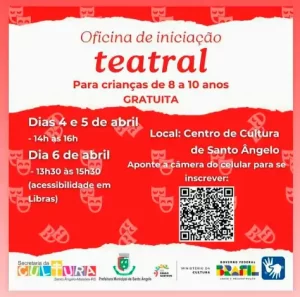 Leia mais sobre o artigo Teatro Comunitário do Ribeirão promove oficina de iniciação teatral