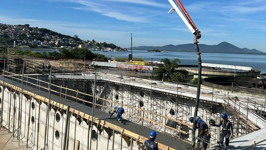 Casan avança na modernização da maior estação de tratamento de esgoto de Florianópolis 2