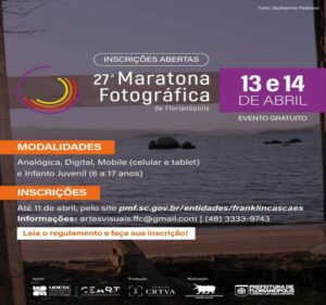 Leia mais sobre o artigo Estão abertas as inscrições da 27ª Maratona Fotográfica