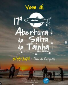 Leia mais sobre o artigo Evento na Praia do Campeche marca a abertura da Safra da Tainha 2024