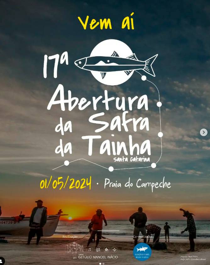 Evento na Praia do Campeche marca a abertura da Safra da Tainha 2024 1