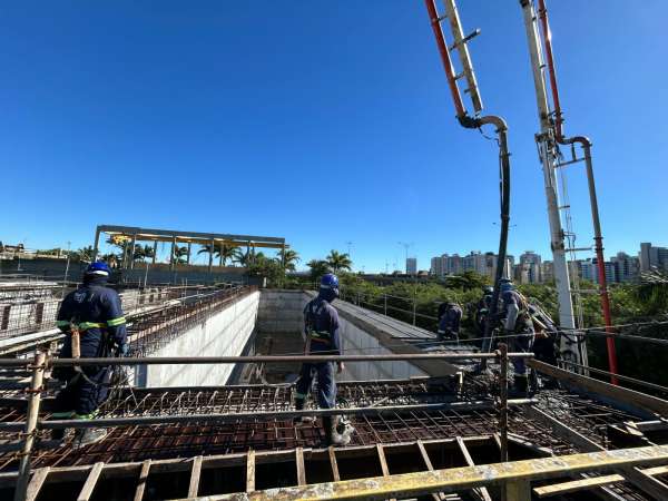 CASAN completa dois terços da obra de ampliação da ETE Insular em Florianópolis 1