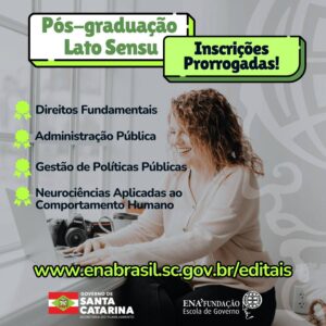 Leia mais sobre o artigo Fundação ENA prorroga prazo para inscrições em cursos de pós-graduação