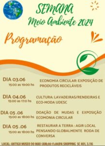 Leia mais sobre o artigo Semana do Meio Ambiente e Dia Mundial dos Oceanos terá programação especial em Florianópolis