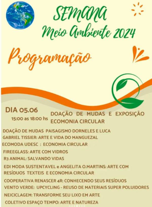 Semana do Meio Ambiente e Dia Mundial dos Oceanos terá programação especial em Florianópolis 4