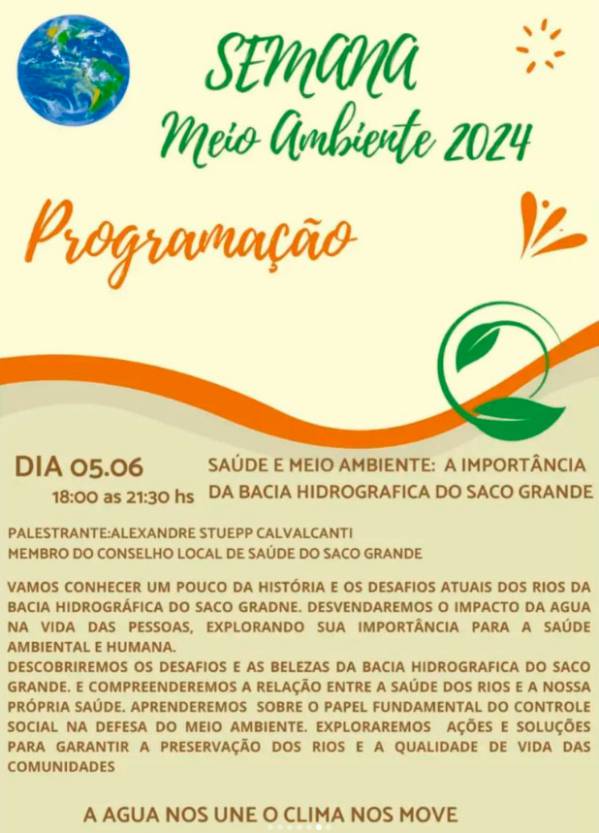 Semana do Meio Ambiente e Dia Mundial dos Oceanos terá programação especial em Florianópolis 6