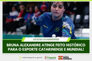 Leia mais sobre o artigo Atleta catarinense é a primeira brasileira da história a disputar Olimpíadas e Paralimpíadas