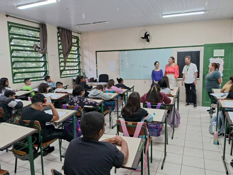 Educação realiza ação pedagógica com estudantes da Grande Florianópolis 1