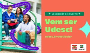 Leia mais sobre o artigo Encerra neste dia 3 de junho as inscrições para Vestibular de Inverno via histórico escolar na UDESC