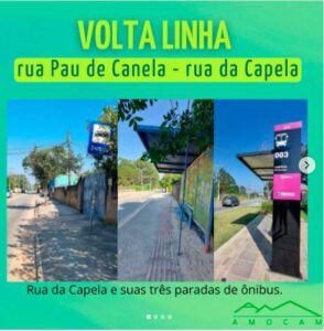 Leia mais sobre o artigo Moradores do Campeche pedem volta da linha de ônibus da Rua Pau de Canela