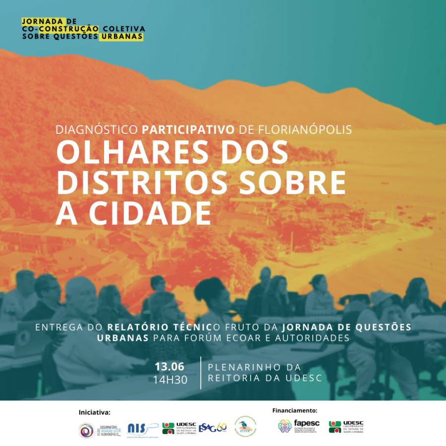 Observatório de Inovação Social da Udesc apresenta estudo sobre demandas das comunidades de Florianópolis 1