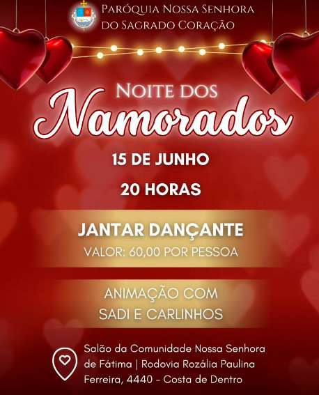 Paróquia do Campeche promove Noite dos Namorados 1