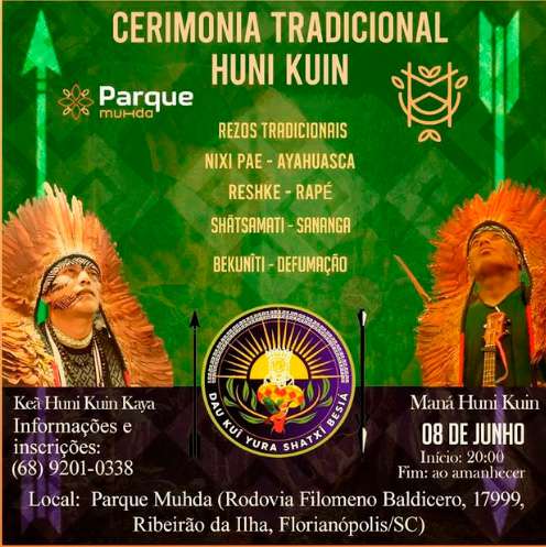 Parque Muhda promove a Cerimônia Huni Kuin 1