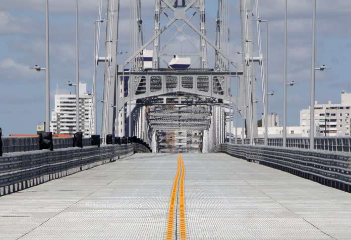 Ponte Hercílio Luz será fechada mais cedo para obras de iluminação 1