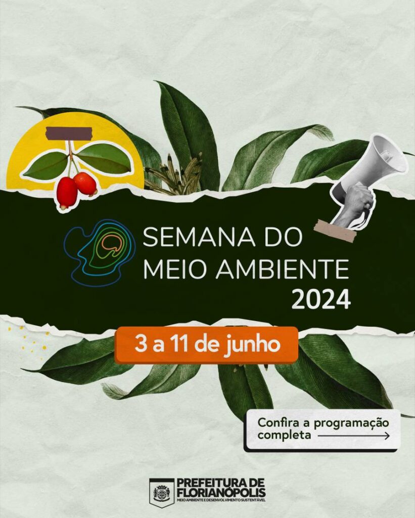 Semana do Meio Ambiente 2024 de Florianópolis começa nesta segunda 1