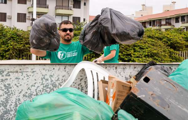 Tratos pelo Saneamento recolhem 400 kg de lixo em ações pelo Dia do Meio Ambiente 1