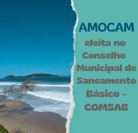 AMOCAM eleita para o Conselho Municipal de Saneamento Básico 1