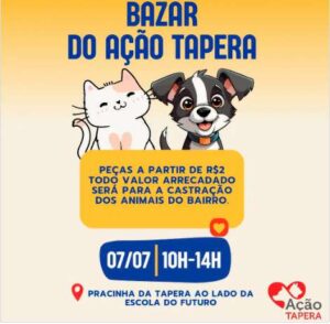 Leia mais sobre o artigo Ação Tapera promove Bazar Solidário