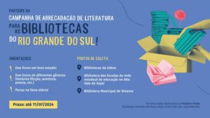 Leia mais sobre o artigo Biblioteca Universitária da Udesc recebe doações de livros para o RS até dia 11