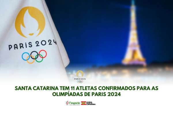 Confira os 11 atletas catarinenses confirmados para os Jogos Olímpicos de Paris 1