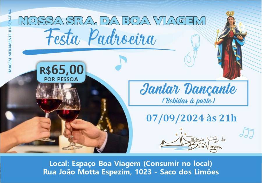 Divulgada a programação da Festa da Paróquia Nossa Senhora da Boa Viagem 4