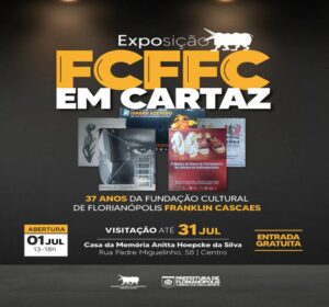 Leia mais sobre o artigo Exposição Comemorativa Aniversário de 37 anos da Fundação inicia nesta segunda