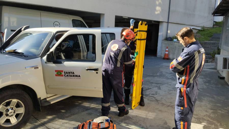 Secretaria Estadual da Saúde realiza 1º curso de condutores socorristas do SAMU em Santa Catarina 1