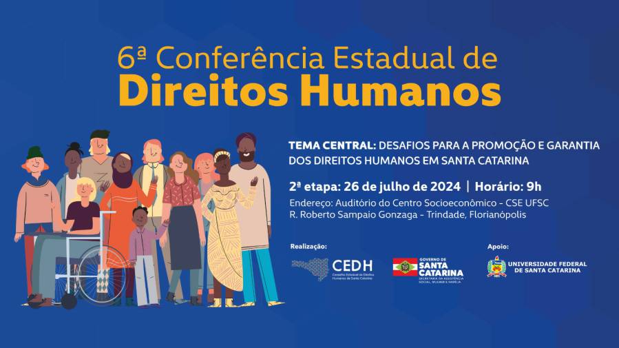 Segunda etapa da Conferência Estadual de Direitos Humanos é nesta sexta em Florianópolis 1