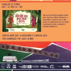 Leia mais sobre o artigo Campeche recebe apresentação do CINEKOMBICLUBE no dia 7 de agosto