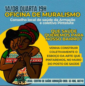 Leia mais sobre o artigo Comunidade da Armação discute Fortalecimento da saúde no bairro através da arte