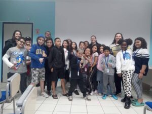 Leia mais sobre o artigo Escola Municipal no João Paulo recebe Oficina de Saneamento da CASAN