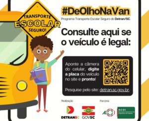 Leia mais sobre o artigo Estado e Detran lançam campanha nas redes sociais e nas escolas para incentivar o transporte escolar seguro