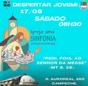 Leia mais sobre o artigo Paróquia Nossa Senhora do Sagrado Coração convida os jovens para o Desperta Jovem