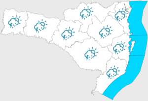 Leia mais sobre o artigo Previsão para os próximos dias aponta onda de frio para Santa Catarina