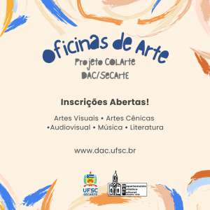 SeCArtE abre inscrições para cursos e oficinas de artes no segundo semestre 1